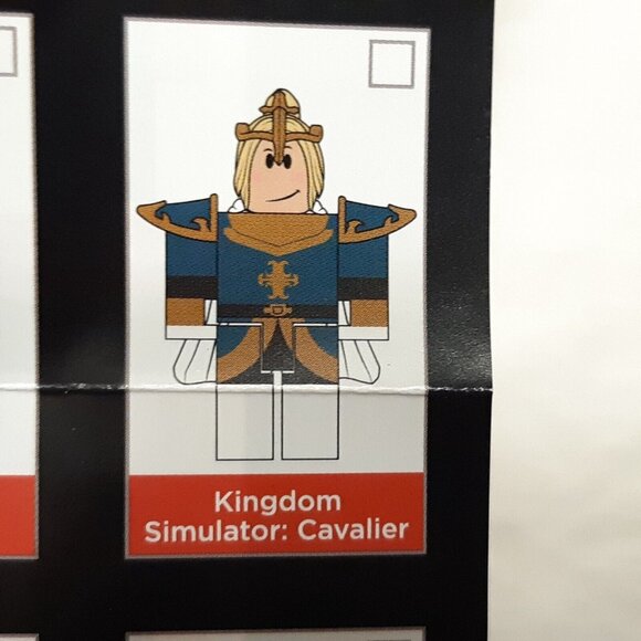 Roblox Series 10 Kingdom Simulator Cavalier Brown Box Figure With Code New - Picture 5 of 11